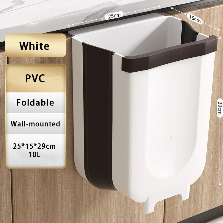 Basurera Cocina Plegable – 8L -Tamaño XL